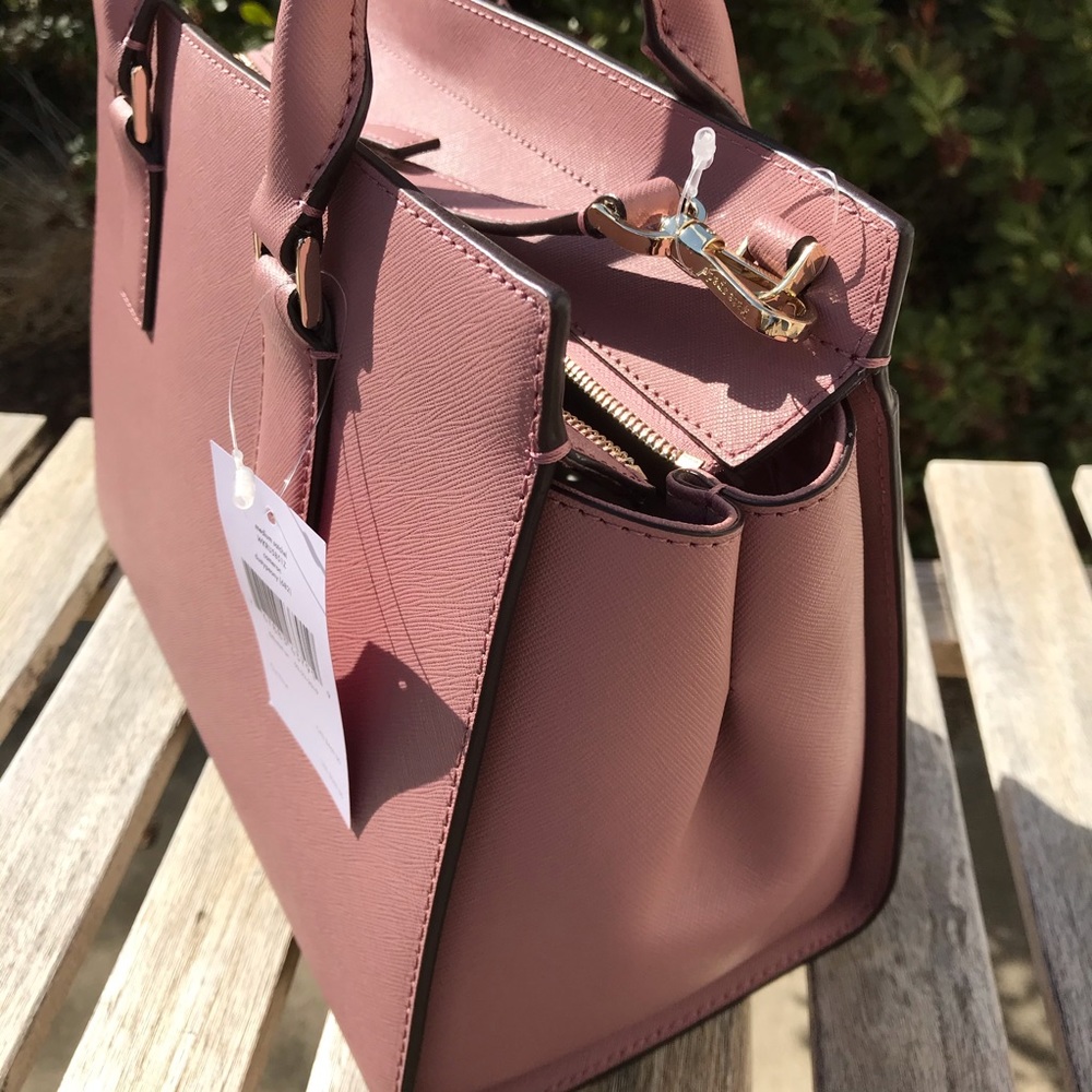 Kate Spade Cameron medium satchel dusty peony pink - Picture 5 of 8